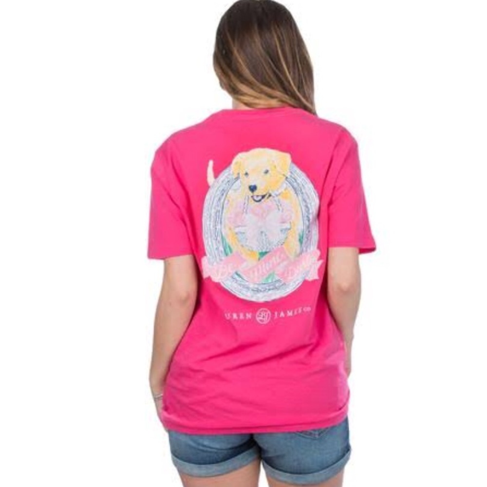 NWT HOT PINK Lauren James shirt